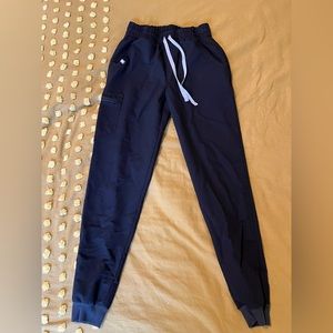 Figs black scrub pant joggers